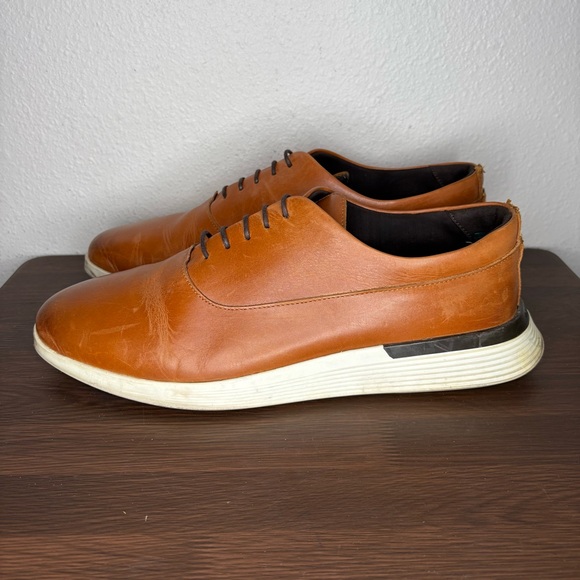 Wolf and Shepherd Crossover Longwing Oxford Shoes Mens 11 M Brown Leather Casual main image 8